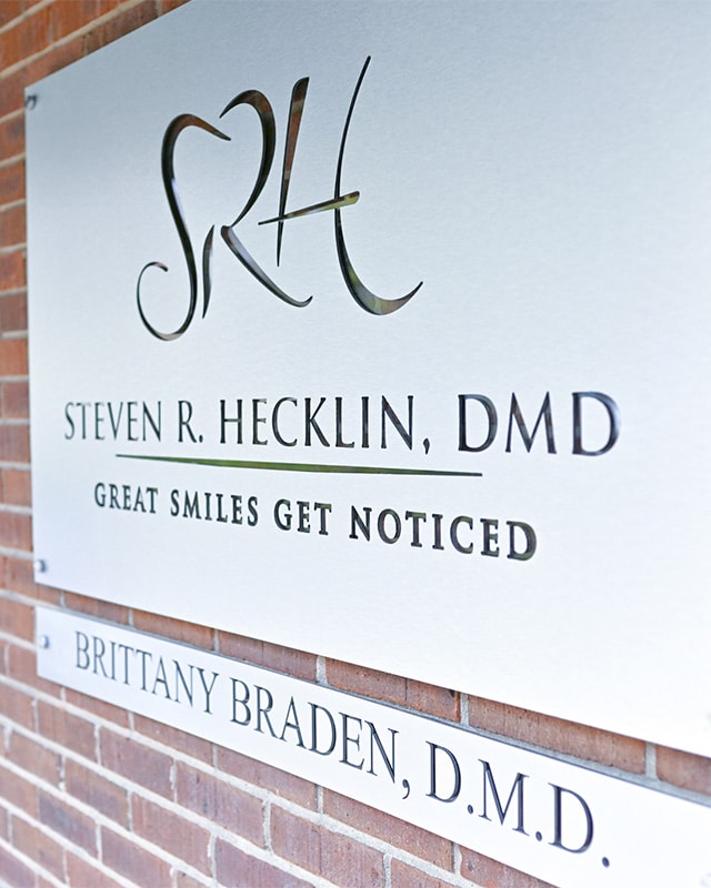 Steven R. Hecklin, DMD office sign